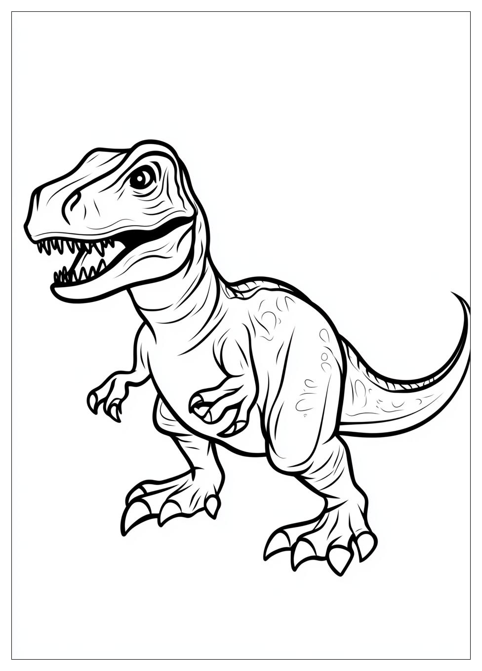 Disegni Indoraptor Da Colorare 4