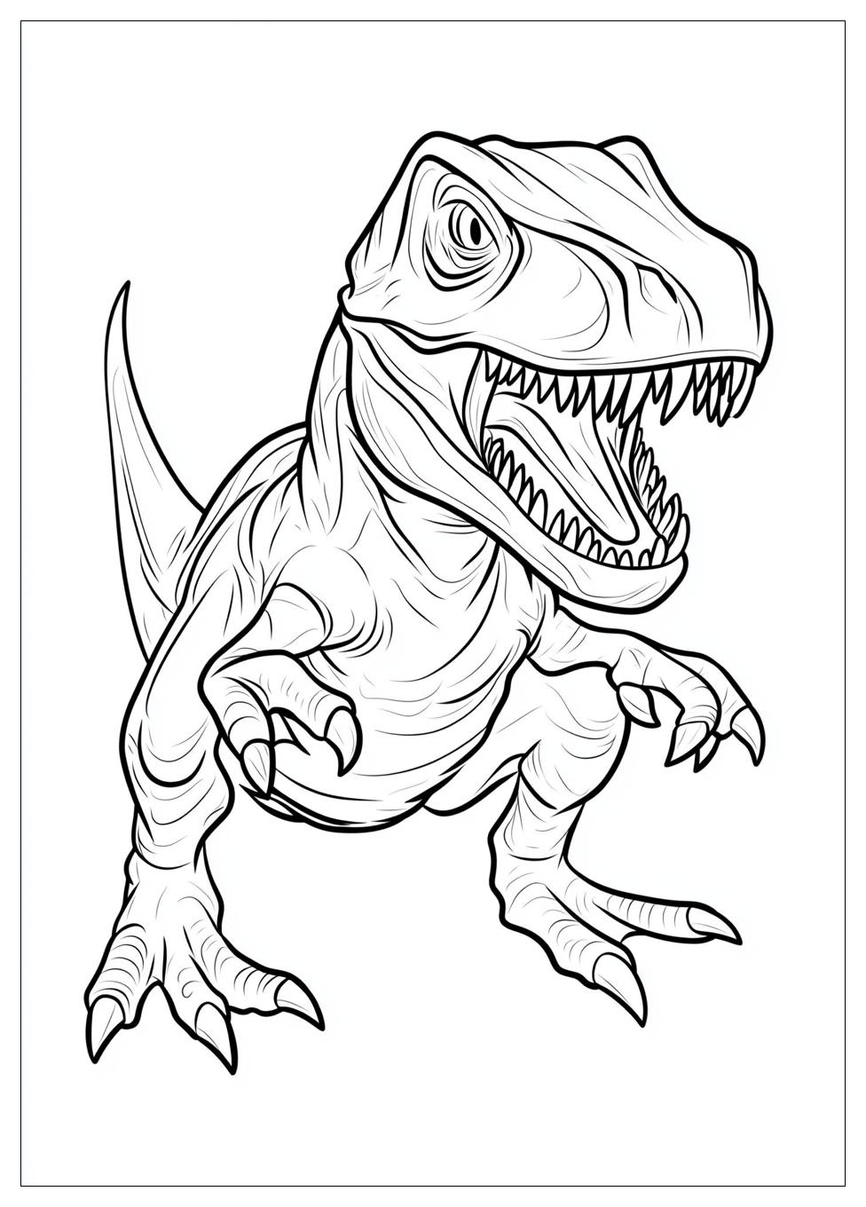 Disegni Indoraptor Da Colorare 6