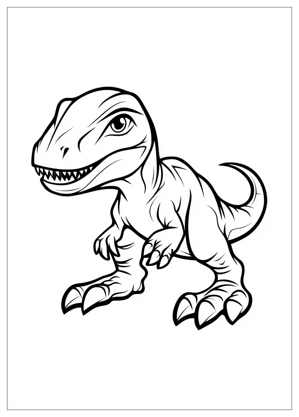 Disegni Indoraptor Da Colorare 8