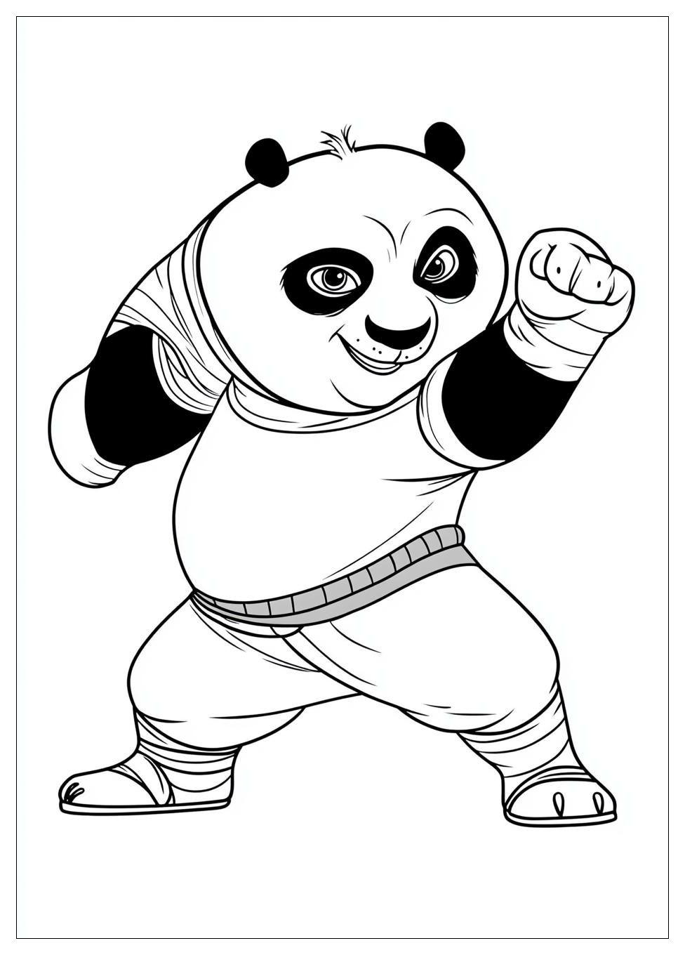 Disegni Kung Fu Panda Da Colorare 20