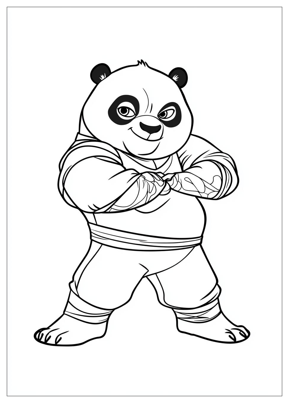 Disegni Kung Fu Panda Da Colorare 22