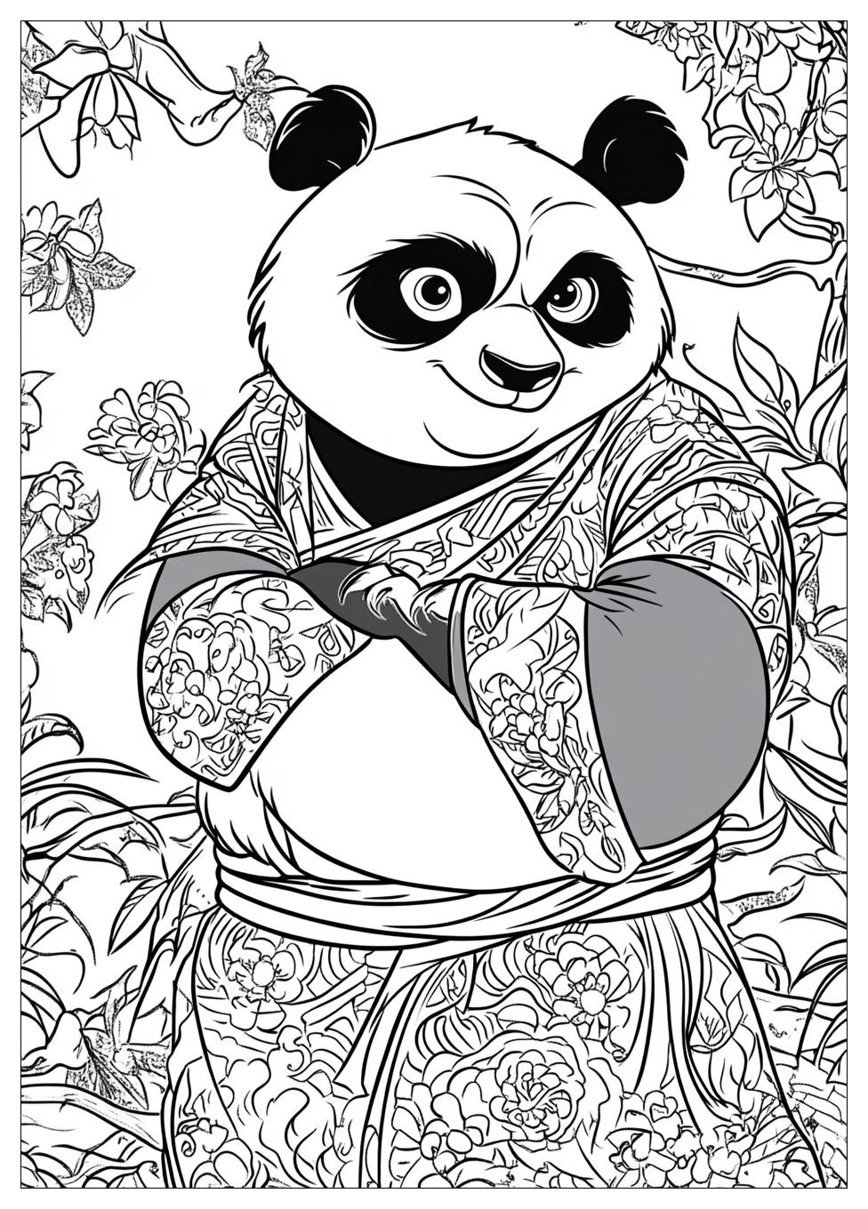 Disegni Kung Fu Panda Da Colorare 23