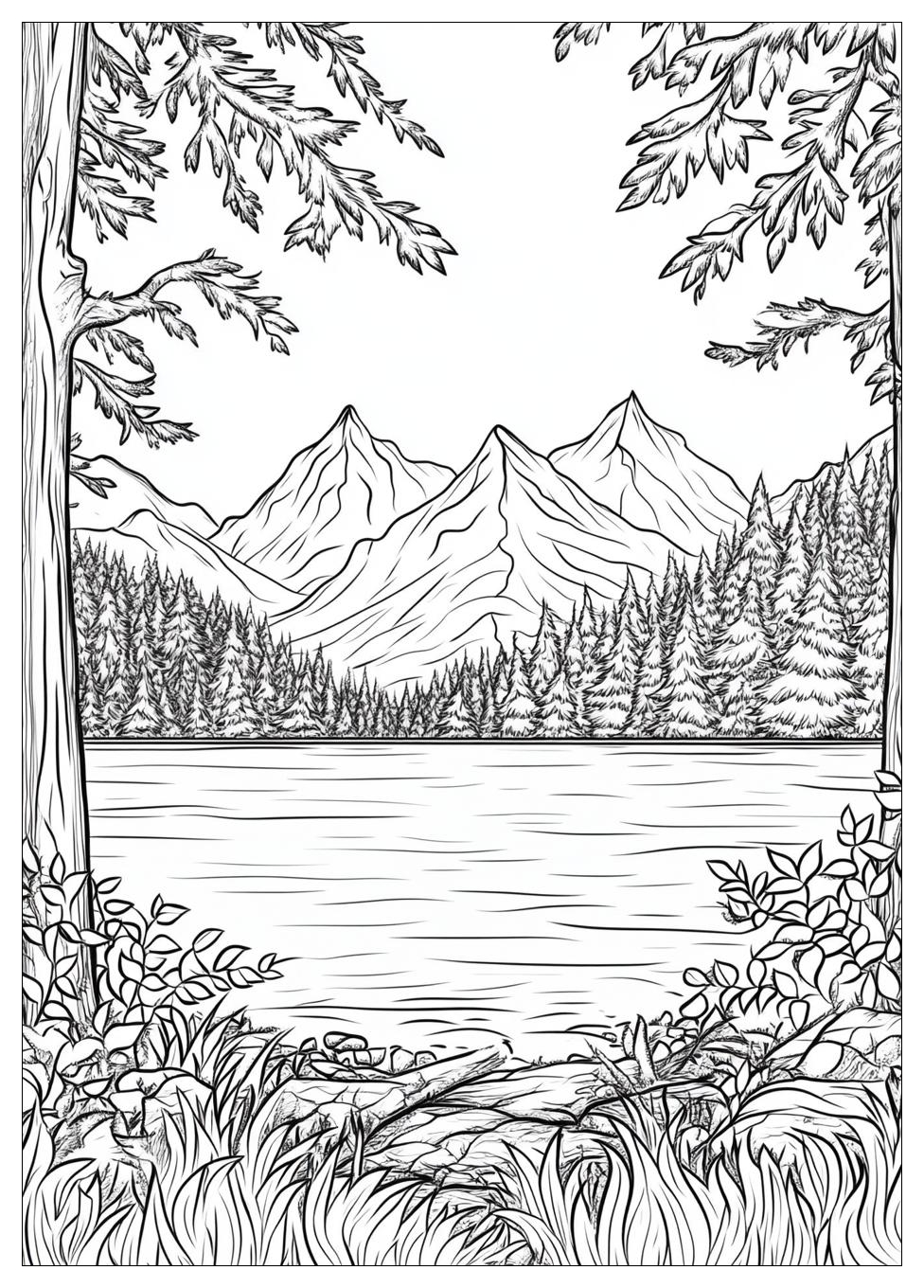 Disegni Lago Da Colorare 23