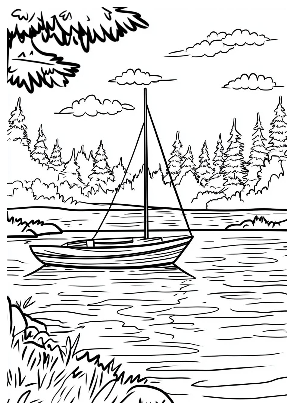 Disegni Lago Da Colorare 9