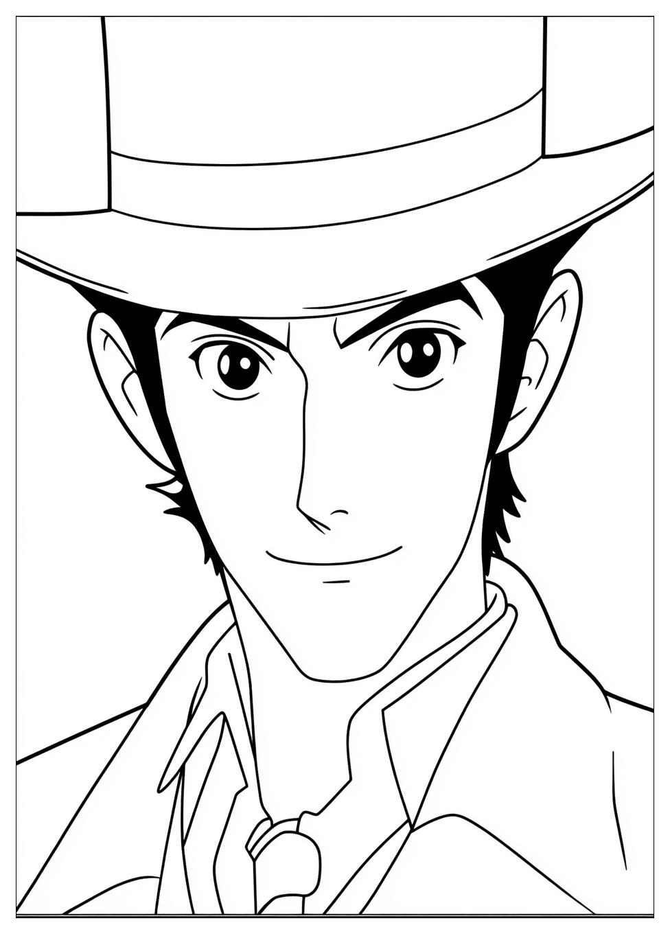 Disegni Lupin Da Colorare 14