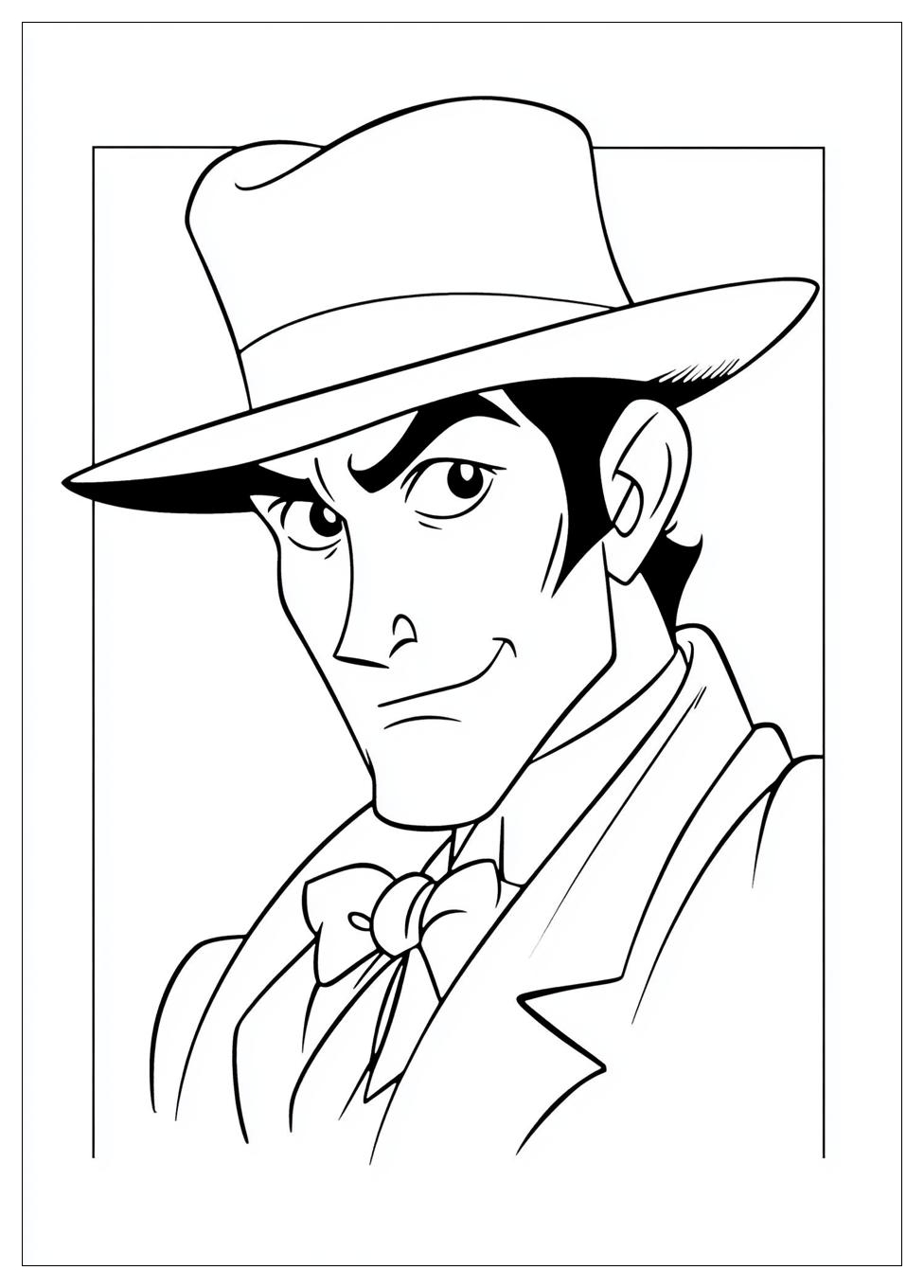 Disegni Lupin Da Colorare 16