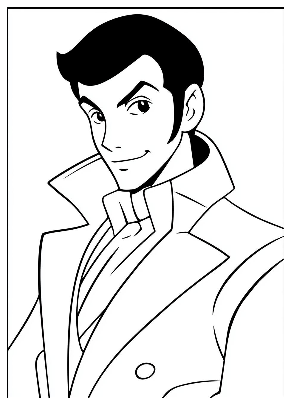 Disegni Lupin Da Colorare 20