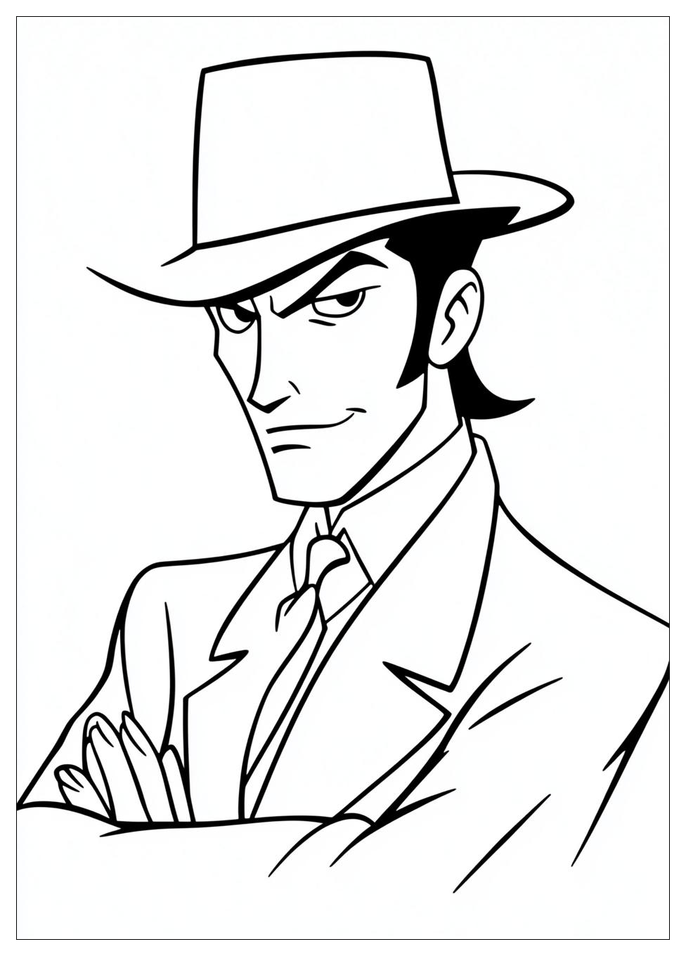 Disegni Lupin Da Colorare 3