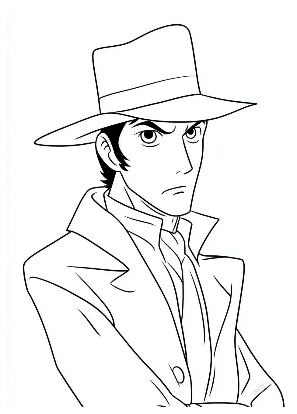 Disegni Lupin Da Colorare 7