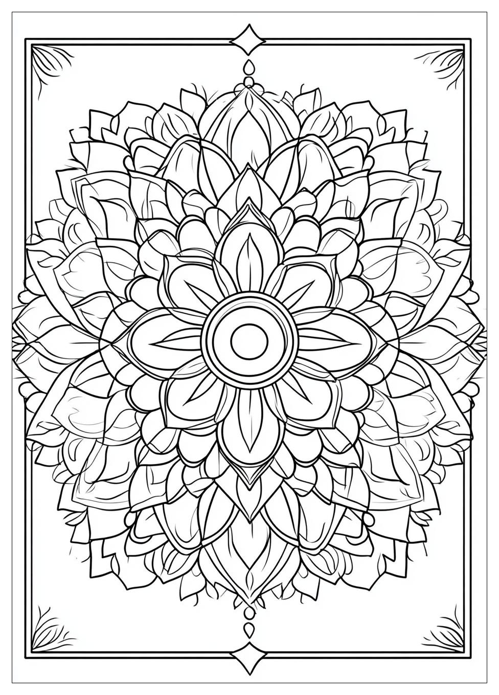 Disegni Mandala Da Colorare 1