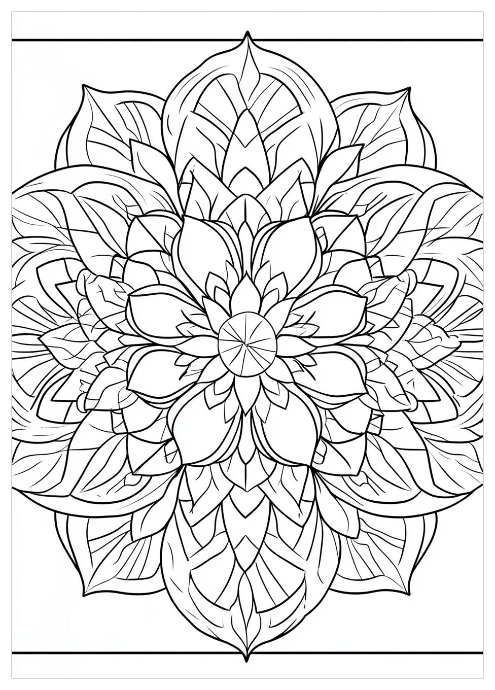 Disegni Mandala Da Colorare 11