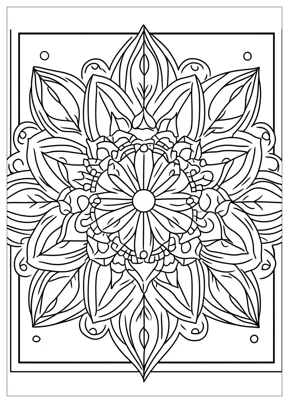 Disegni Mandala Da Colorare 12