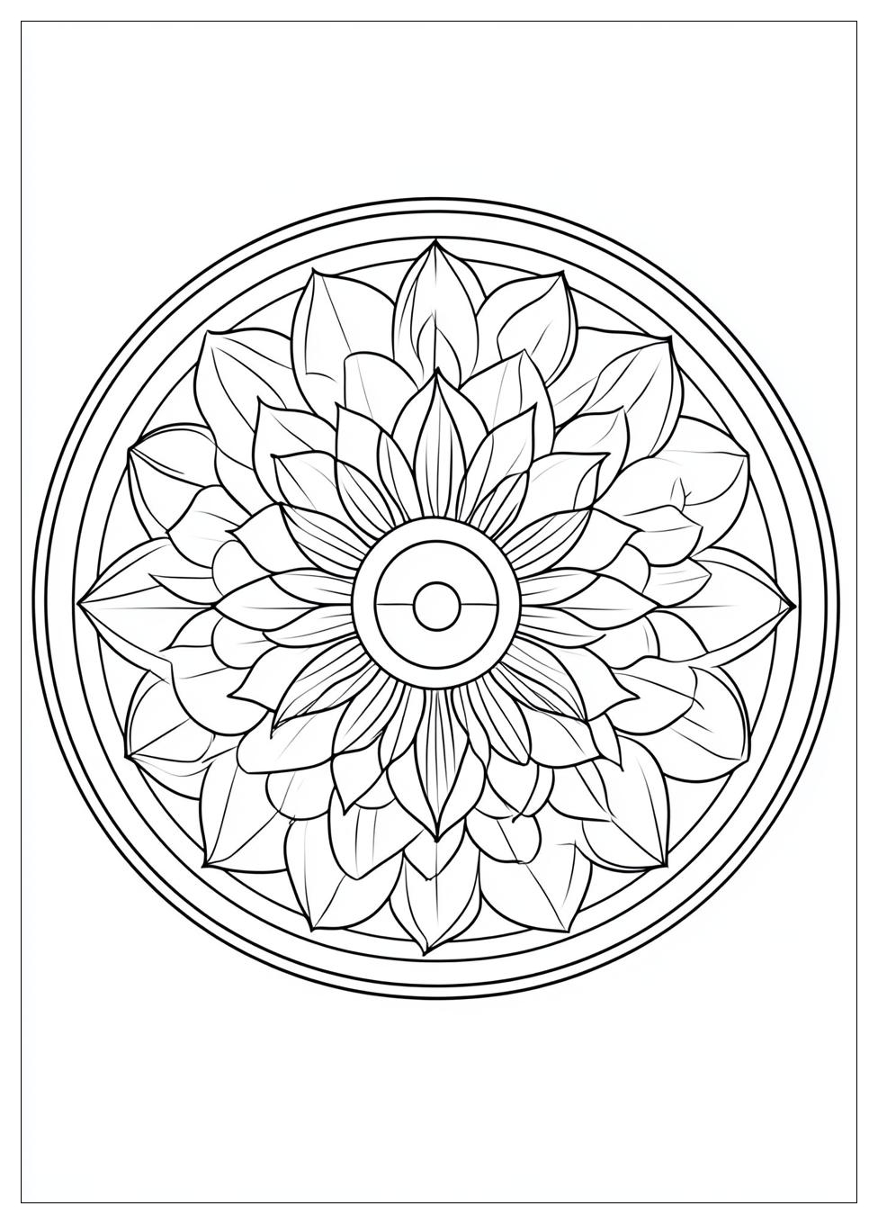 Disegni Mandala Da Colorare 13