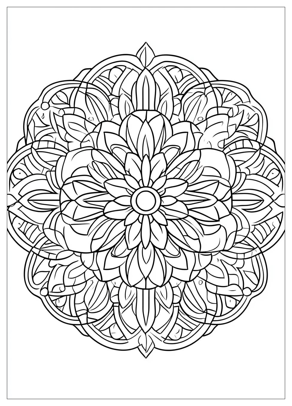 Disegni Mandala Da Colorare 14