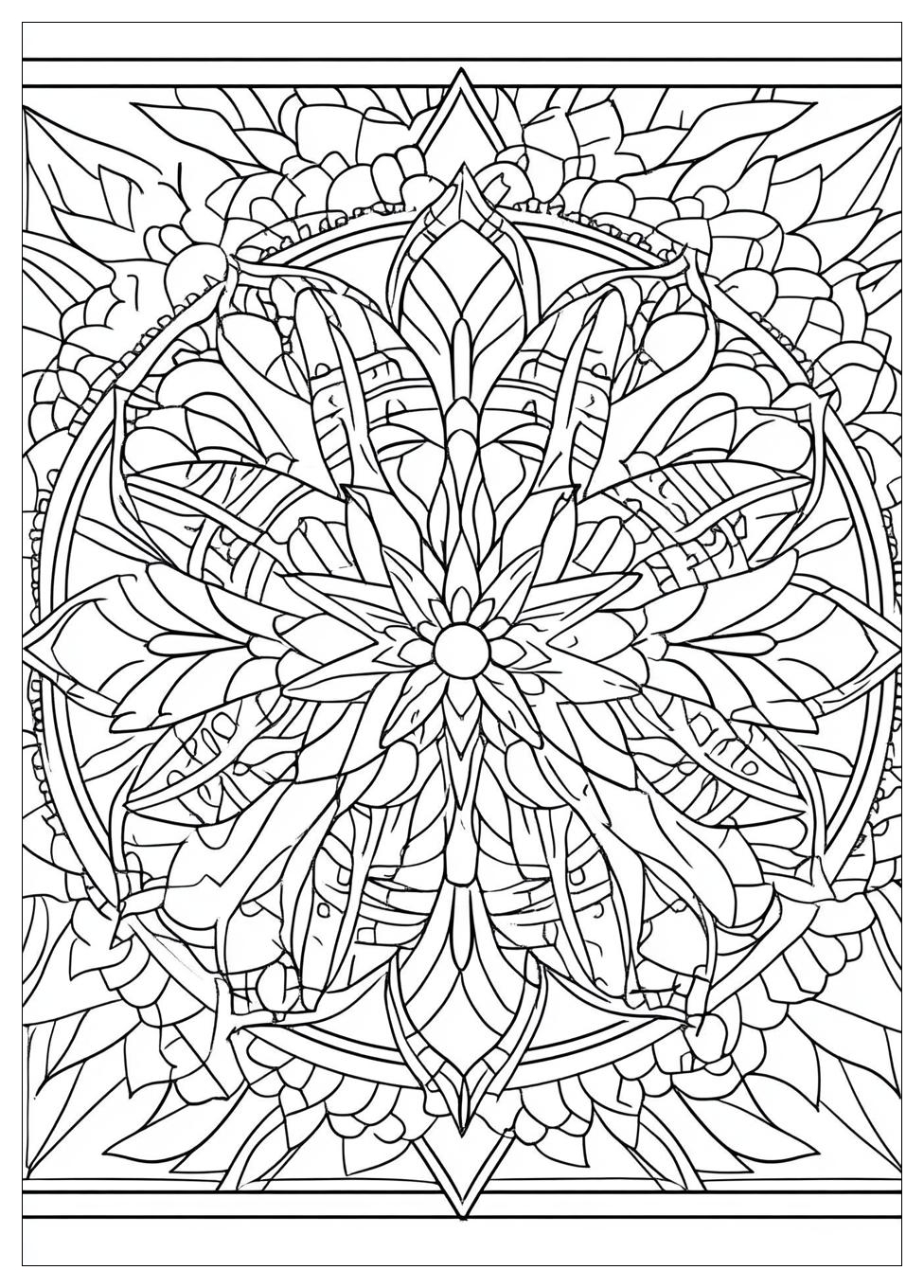 Disegni Mandala Da Colorare 16