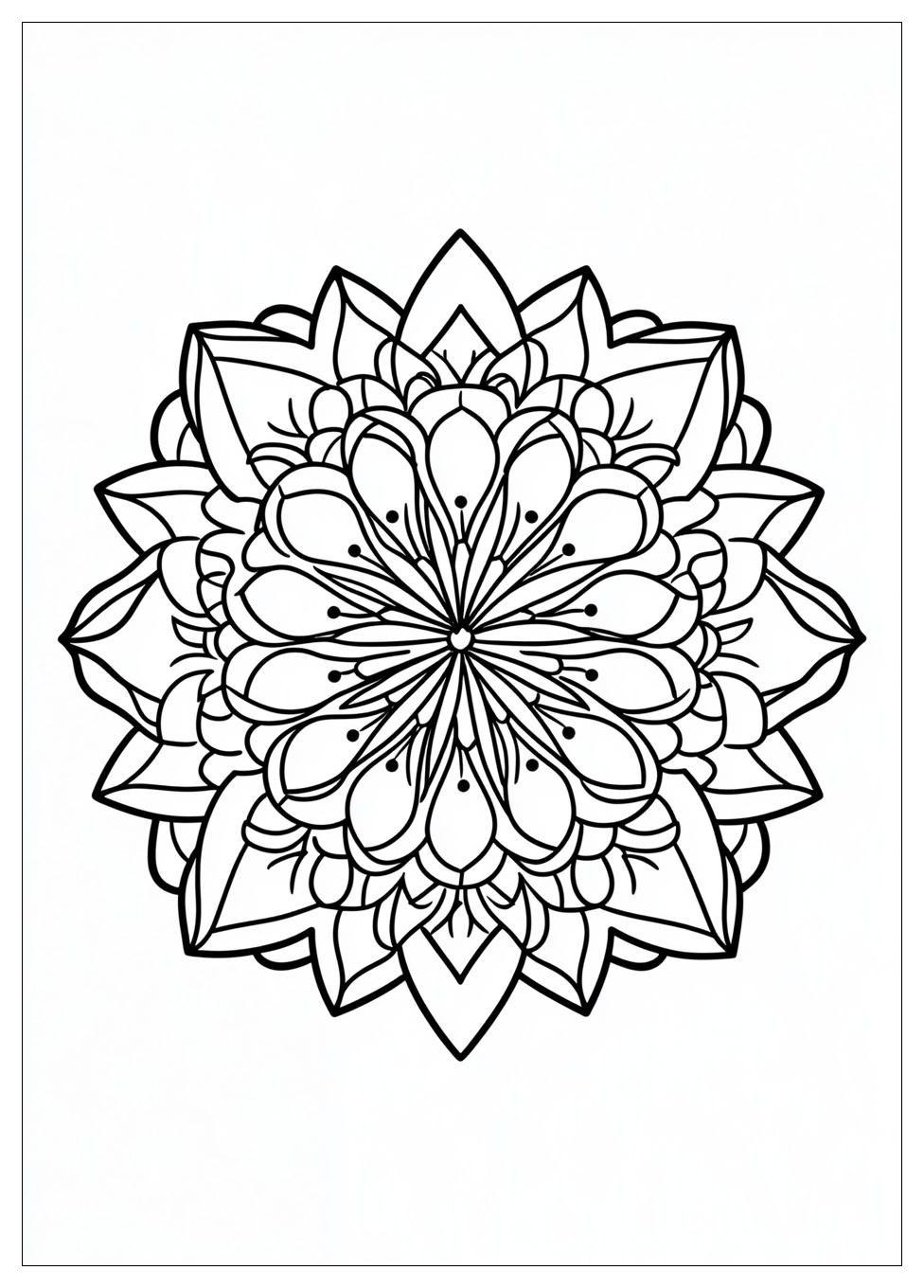 Disegni Mandala Da Colorare 2