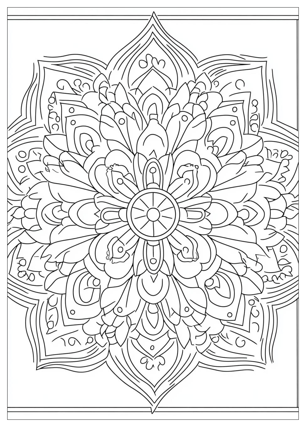 Disegni Mandala Da Colorare 20