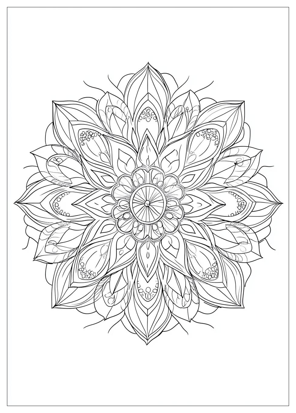 Disegni Mandala Da Colorare 23