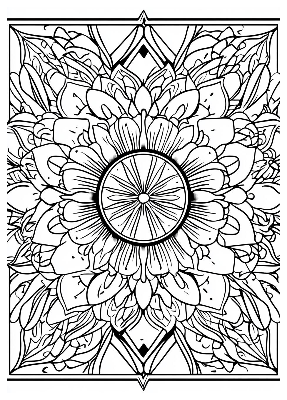 Disegni Mandala Da Colorare 4