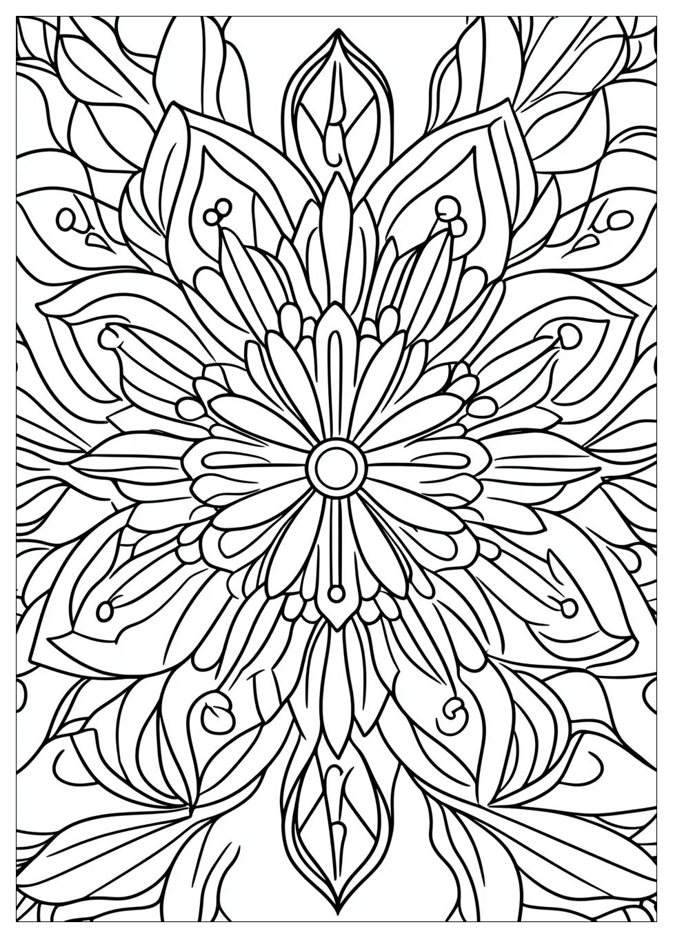 Disegni Mandala Da Colorare 7