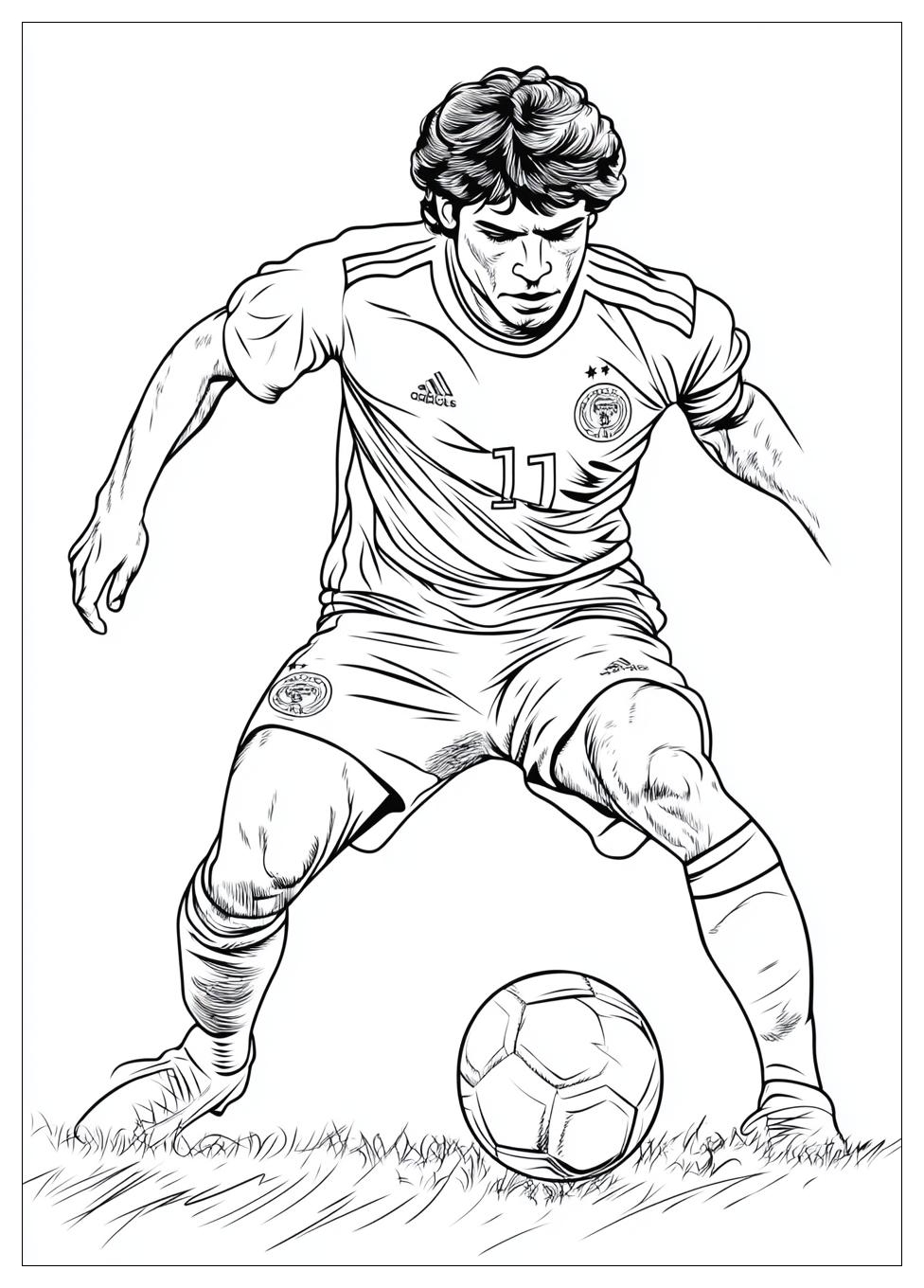 Disegni Maradona Da Colorare 12