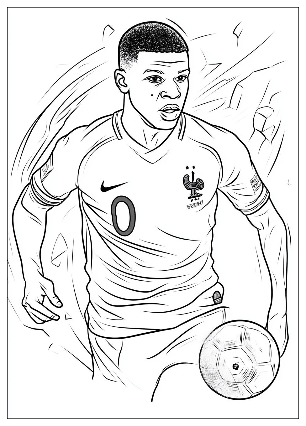 Disegni Mbappe Da Colorare 10