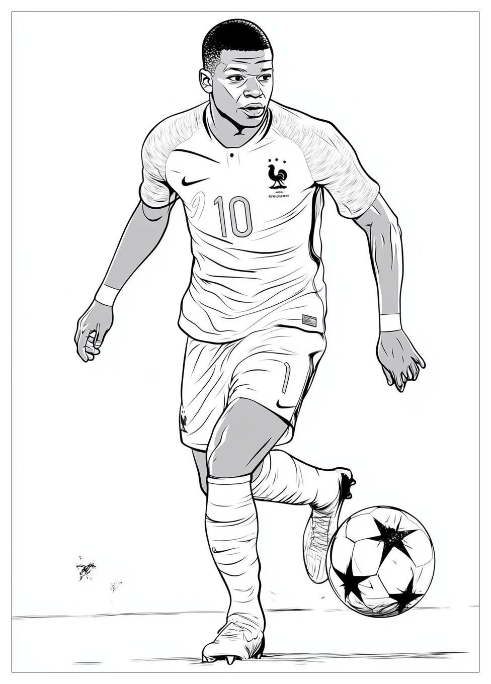 Disegni Mbappe Da Colorare 11