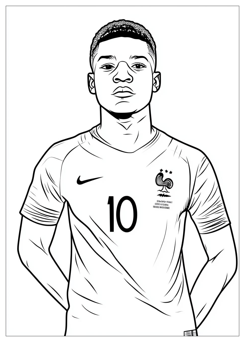 Disegni Mbappe Da Colorare 13