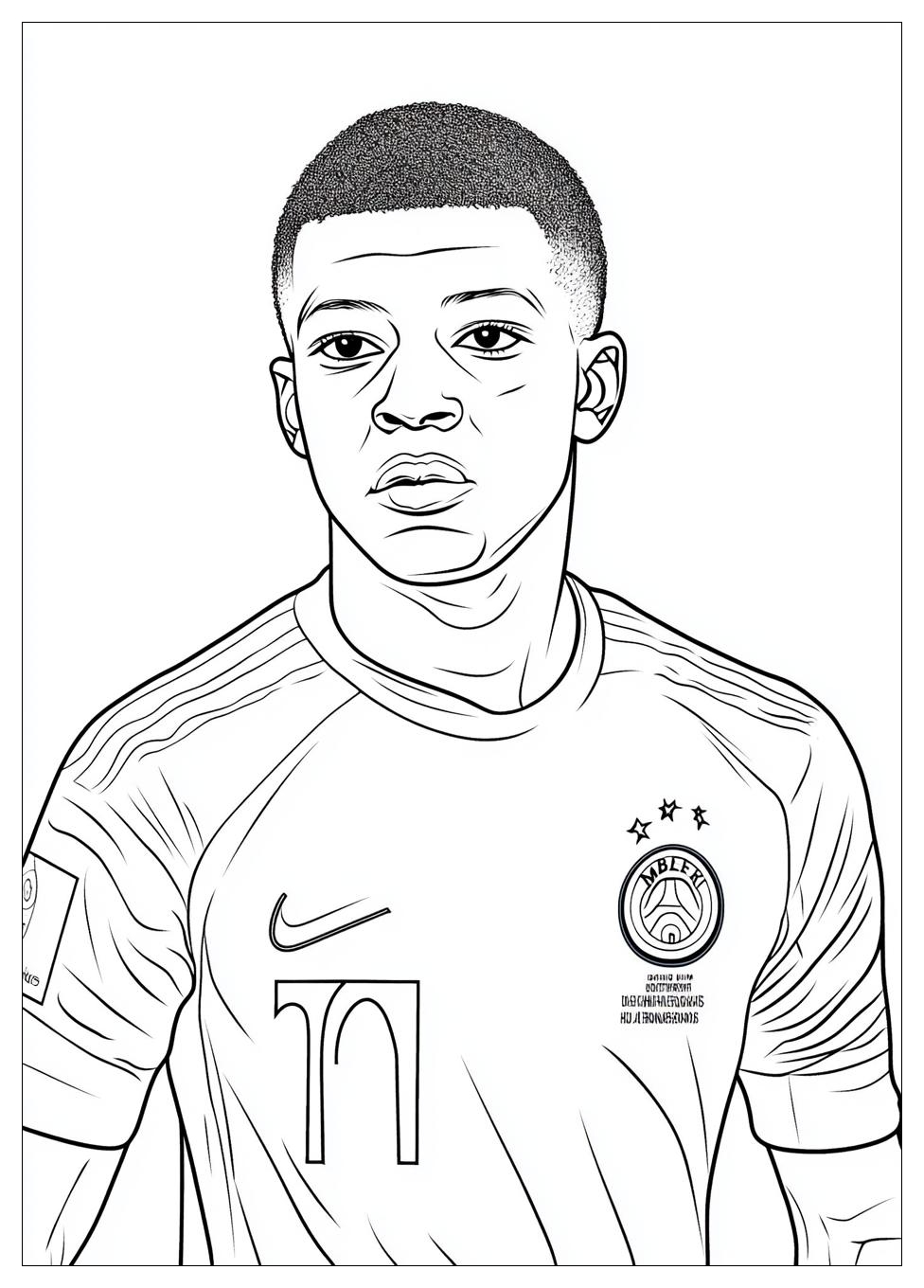 Disegni Mbappe Da Colorare 14