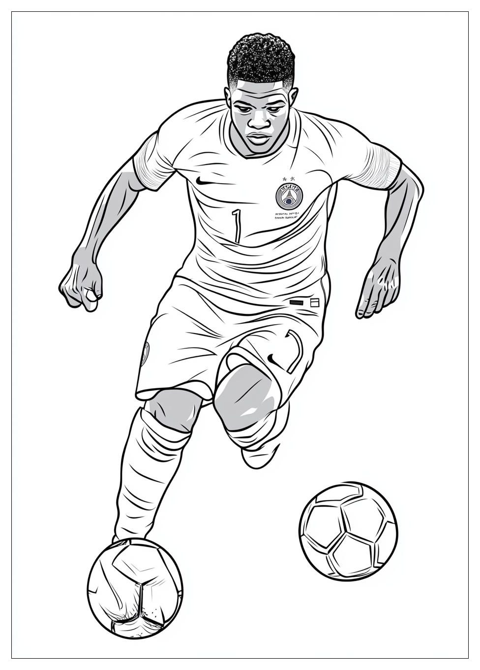 Disegni Mbappe Da Colorare 15