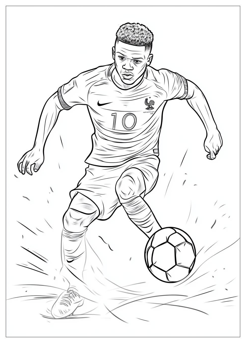 Disegni Mbappe Da Colorare 18