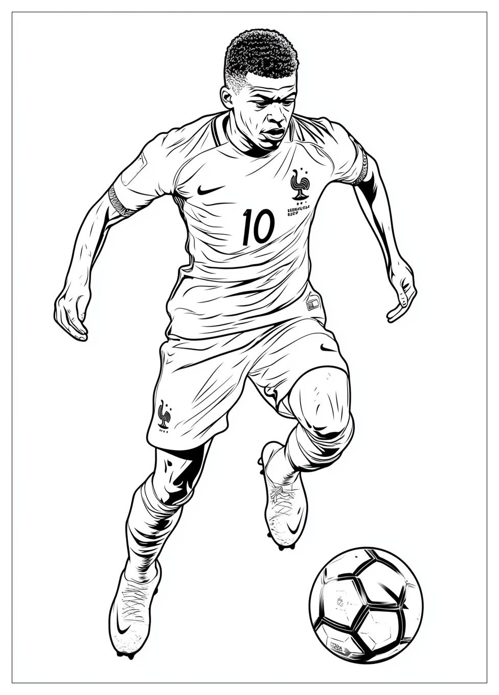 Disegni Mbappe Da Colorare 19