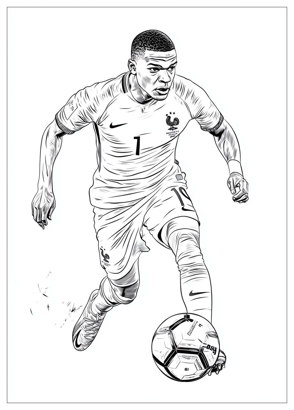 Disegni Mbappe Da Colorare 2