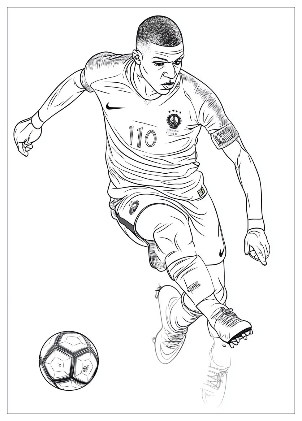 Disegni Mbappe Da Colorare 24