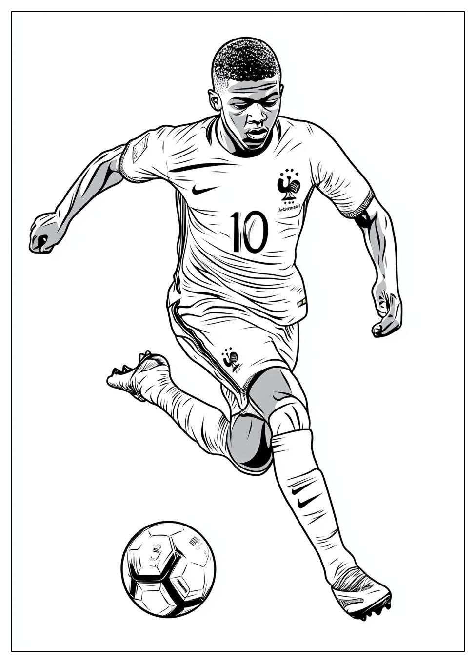 Disegni Mbappe Da Colorare 8