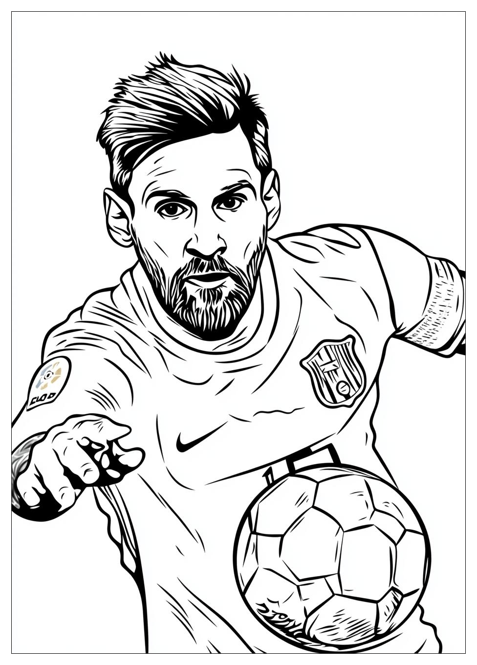 Disegni Messi Da Colorare 1