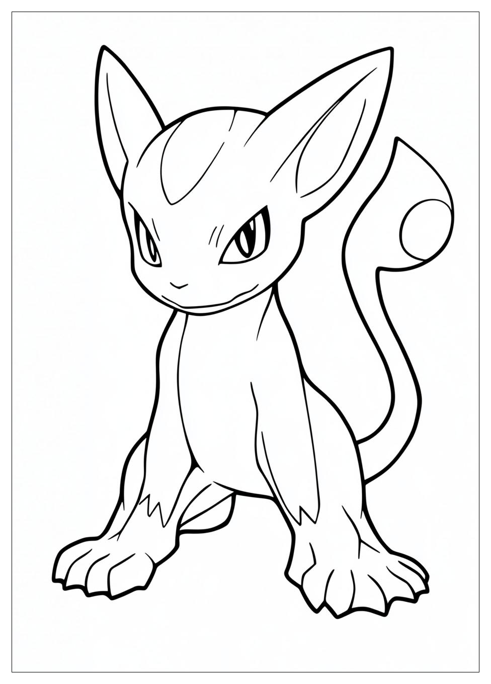 Disegni Mewtwo Da Colorare 10