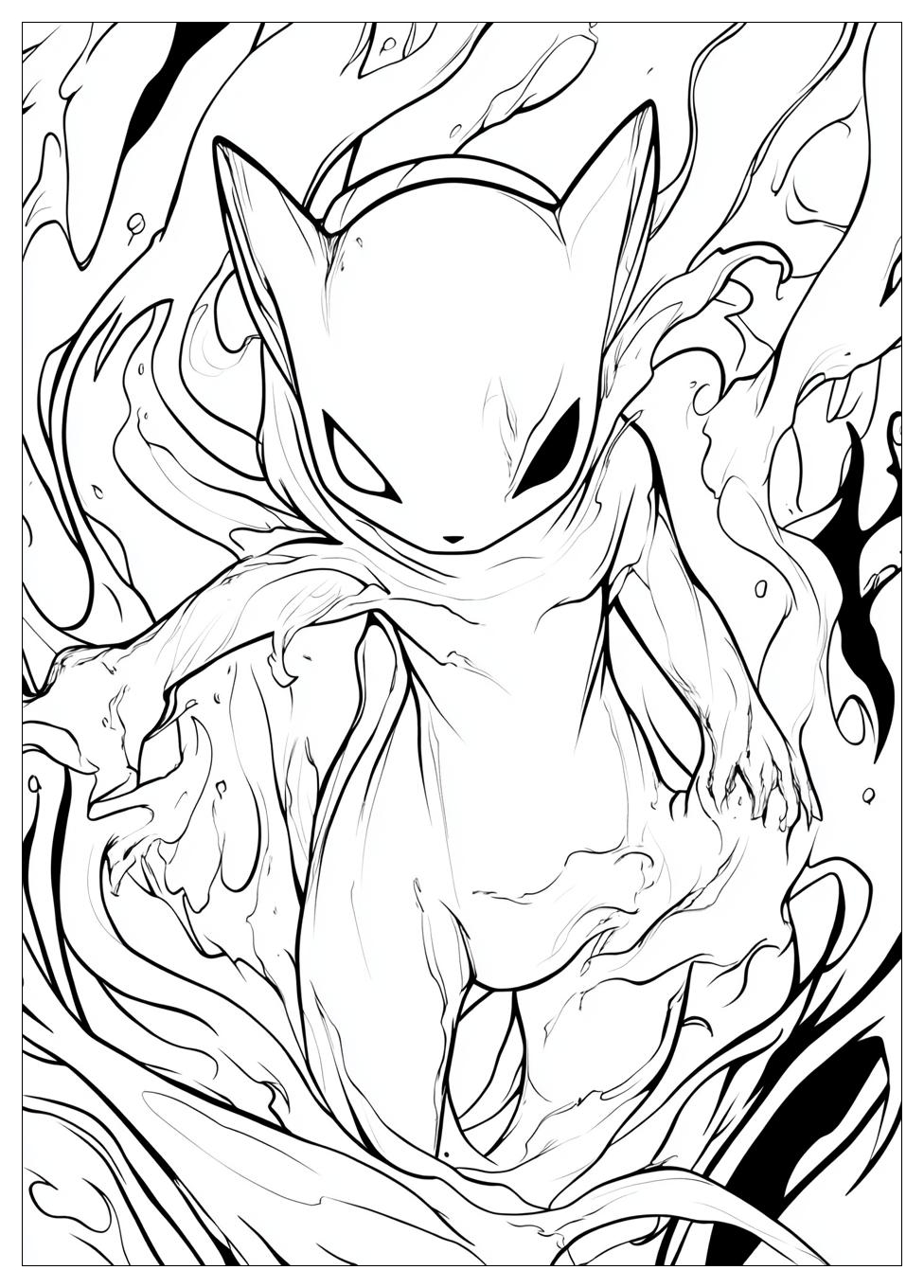 Disegni Mewtwo Da Colorare 14