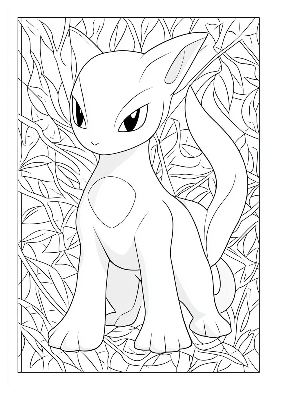 Disegni Mewtwo Da Colorare 6