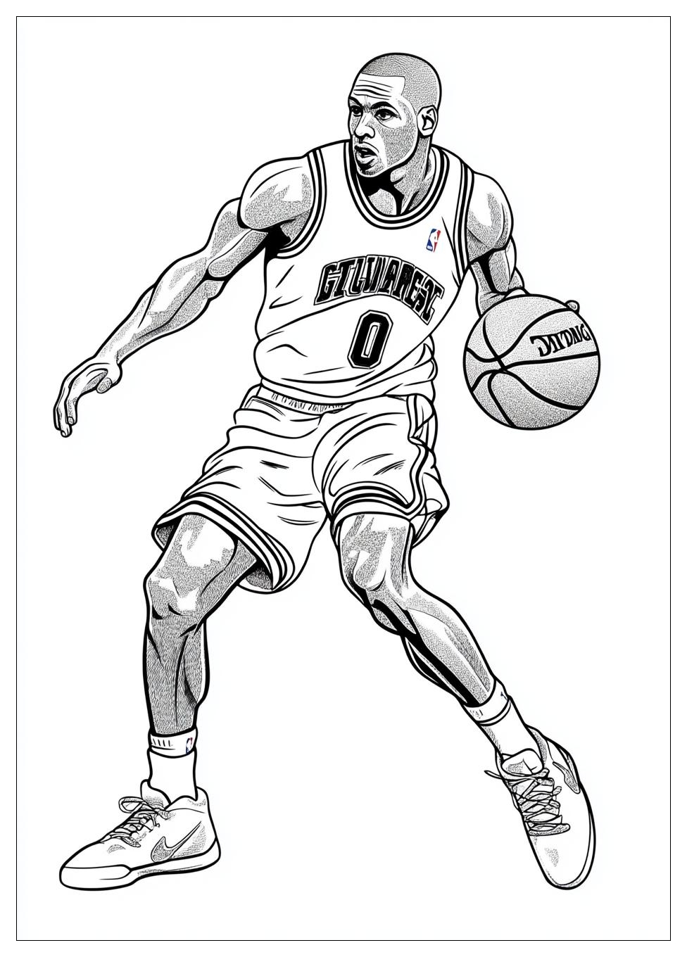 Disegni Michael Jordan Da Colorare 10