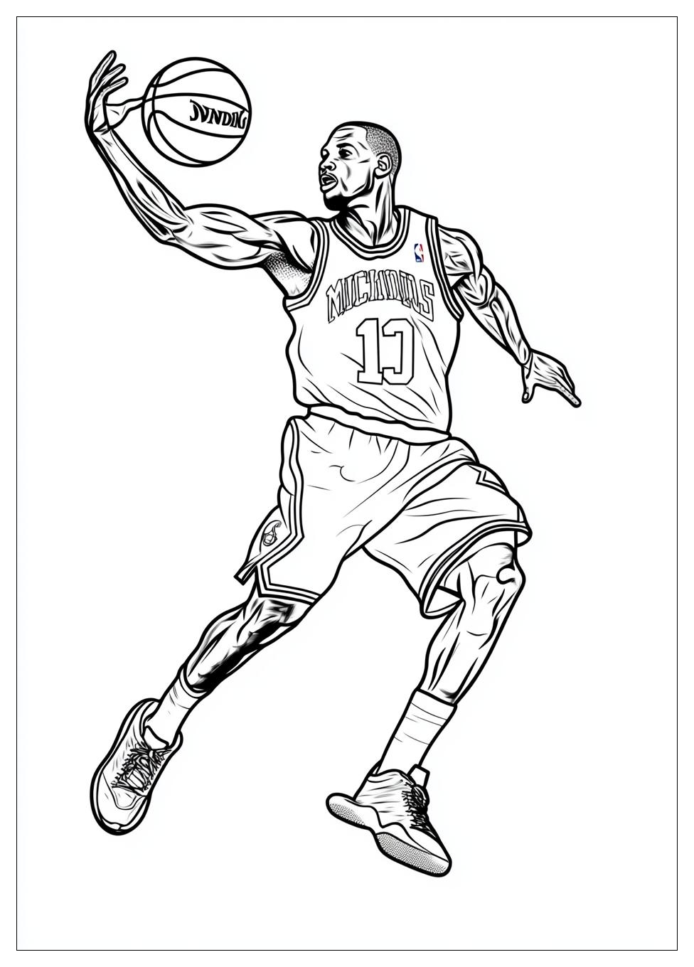 Disegni Michael Jordan Da Colorare 18