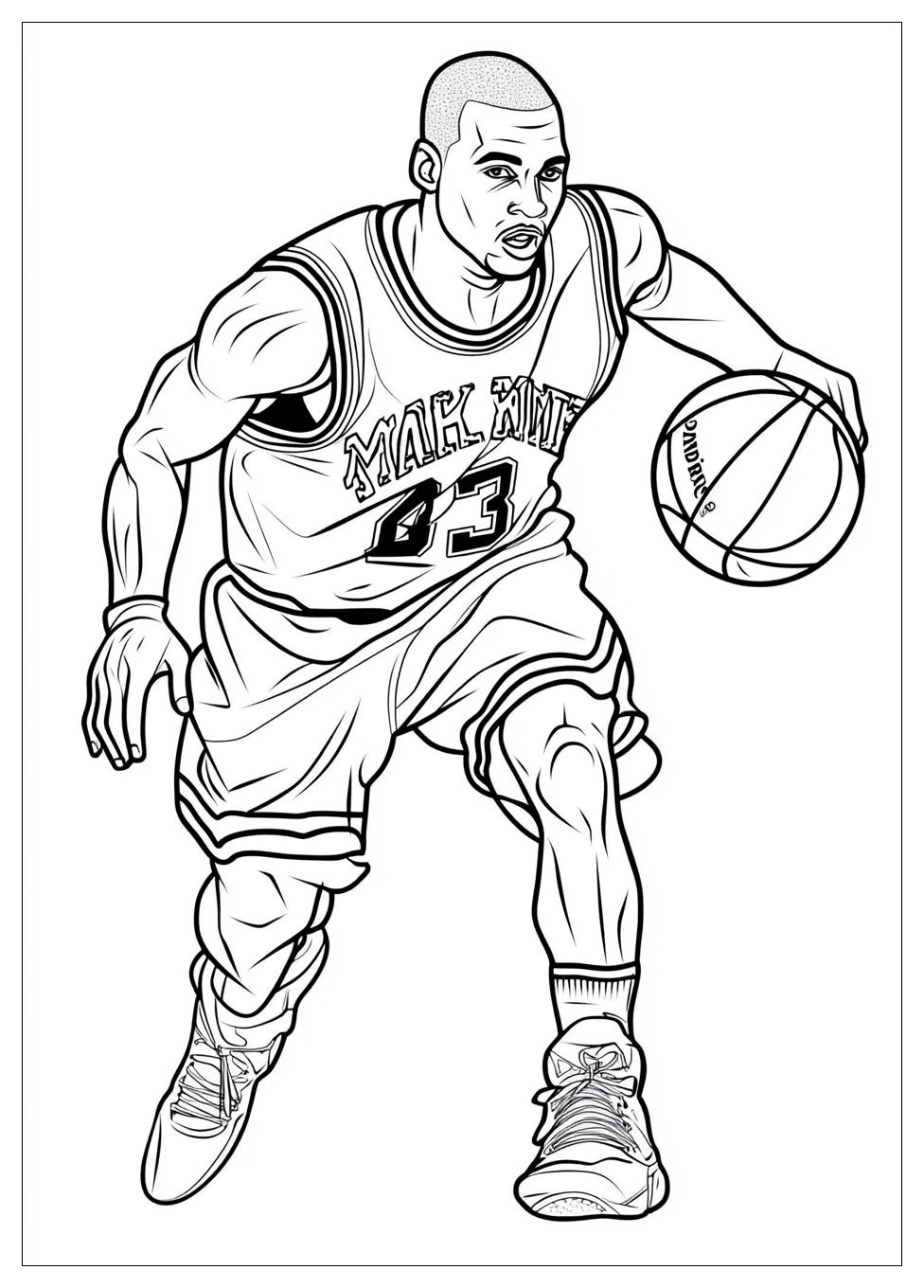 Disegni Michael Jordan Da Colorare 2