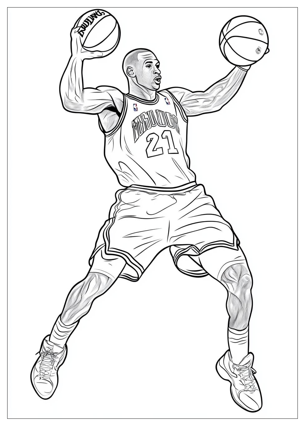 Disegni Michael Jordan Da Colorare 20