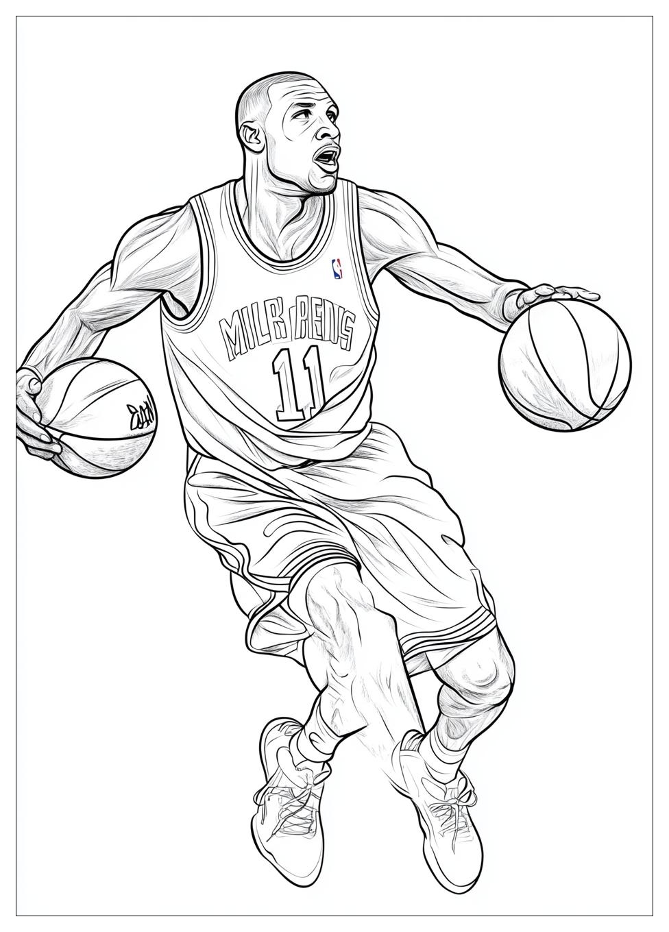 Disegni Michael Jordan Da Colorare 21