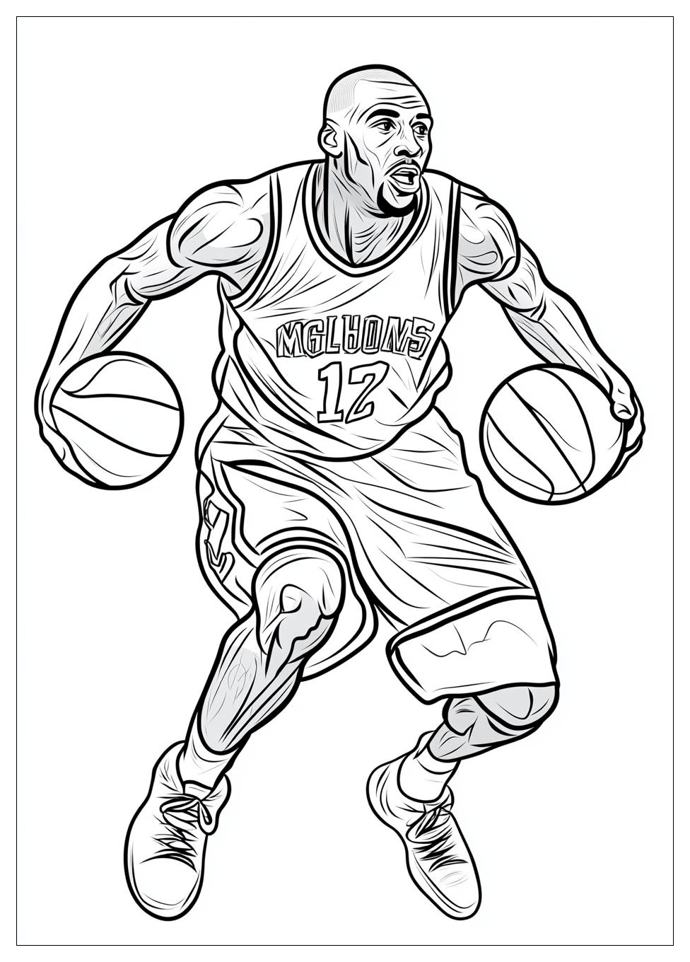 Disegni Michael Jordan Da Colorare 24