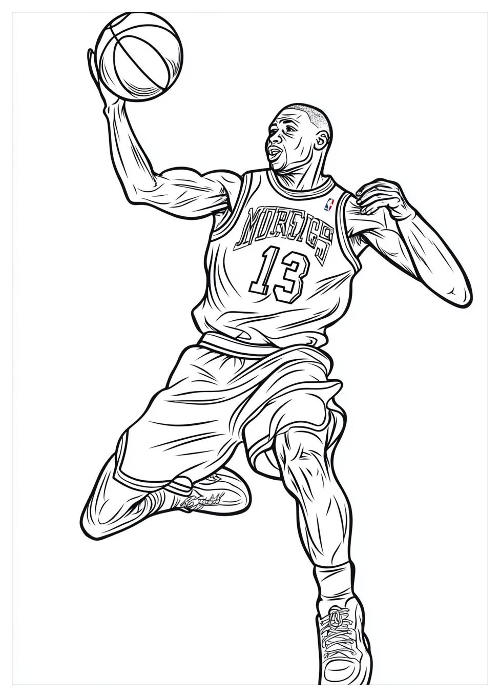 Disegni Michael Jordan Da Colorare 8