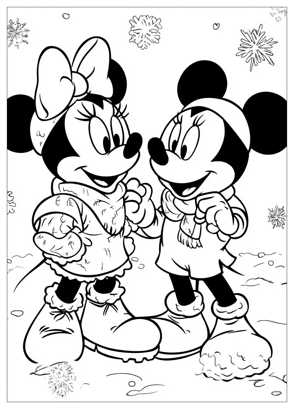 Disegni Minnie E Topolino Da Colorare 2