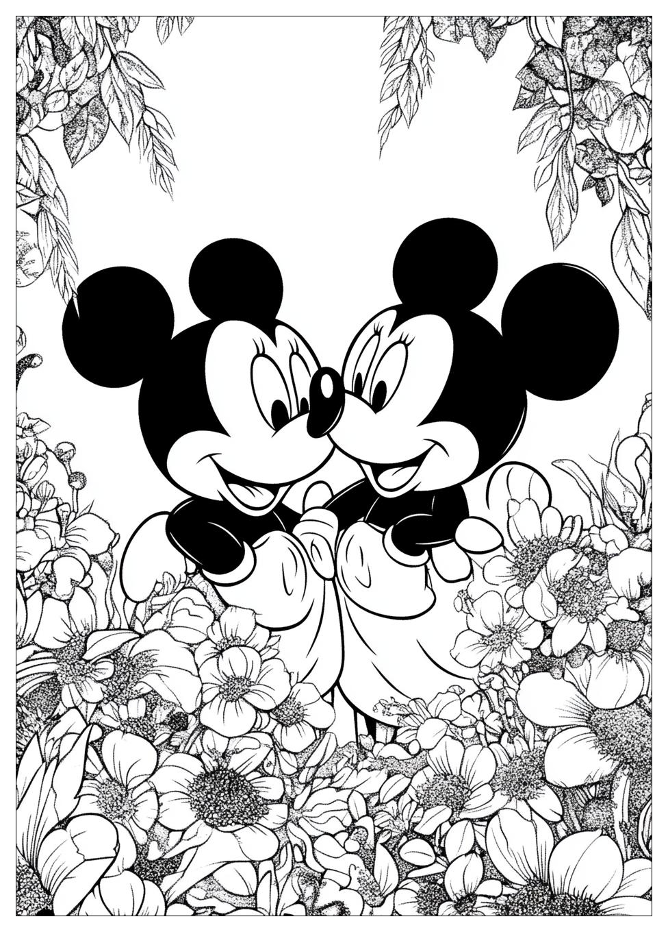 Disegni Minnie E Topolino Da Colorare 21