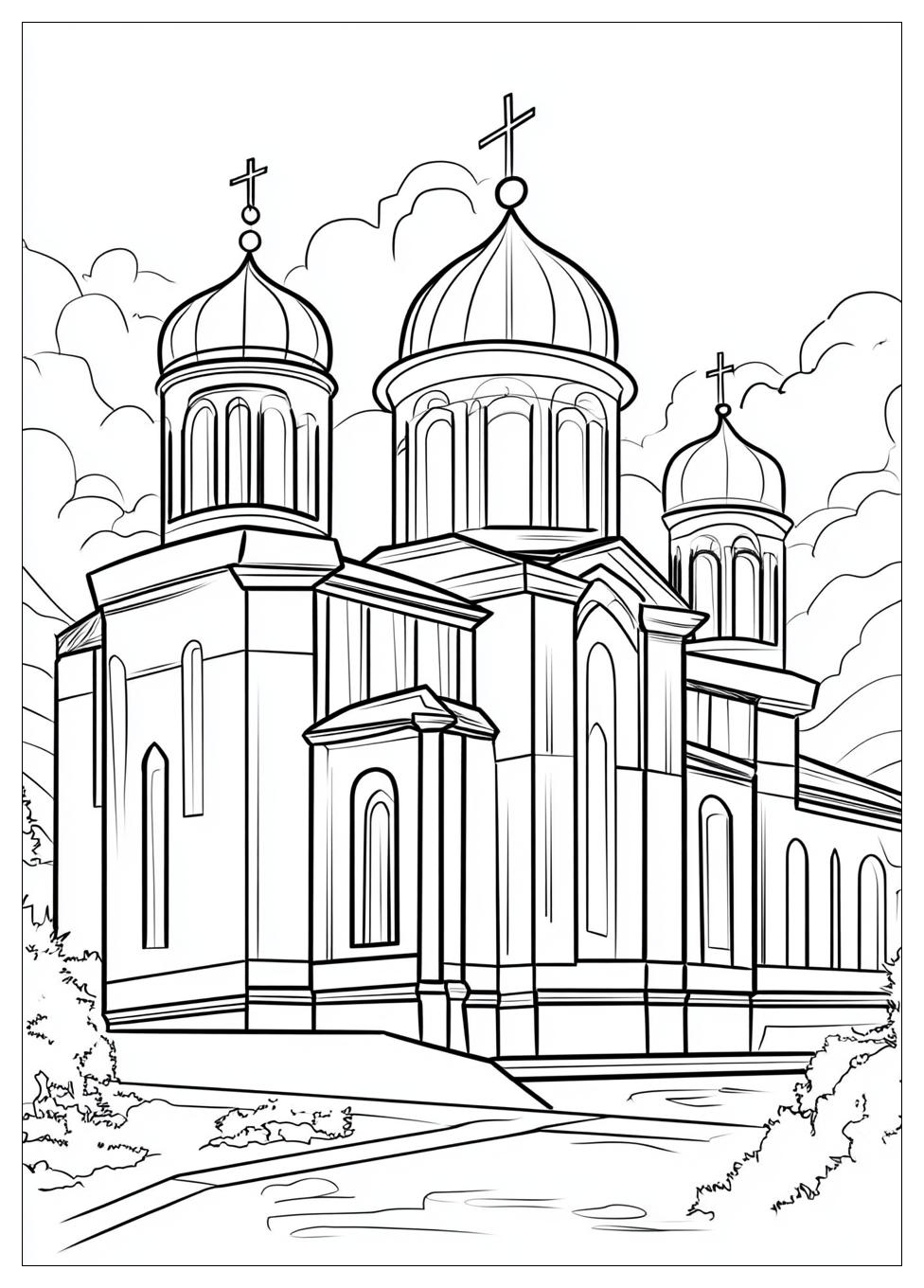 Disegni Monastero Da Colorare 17