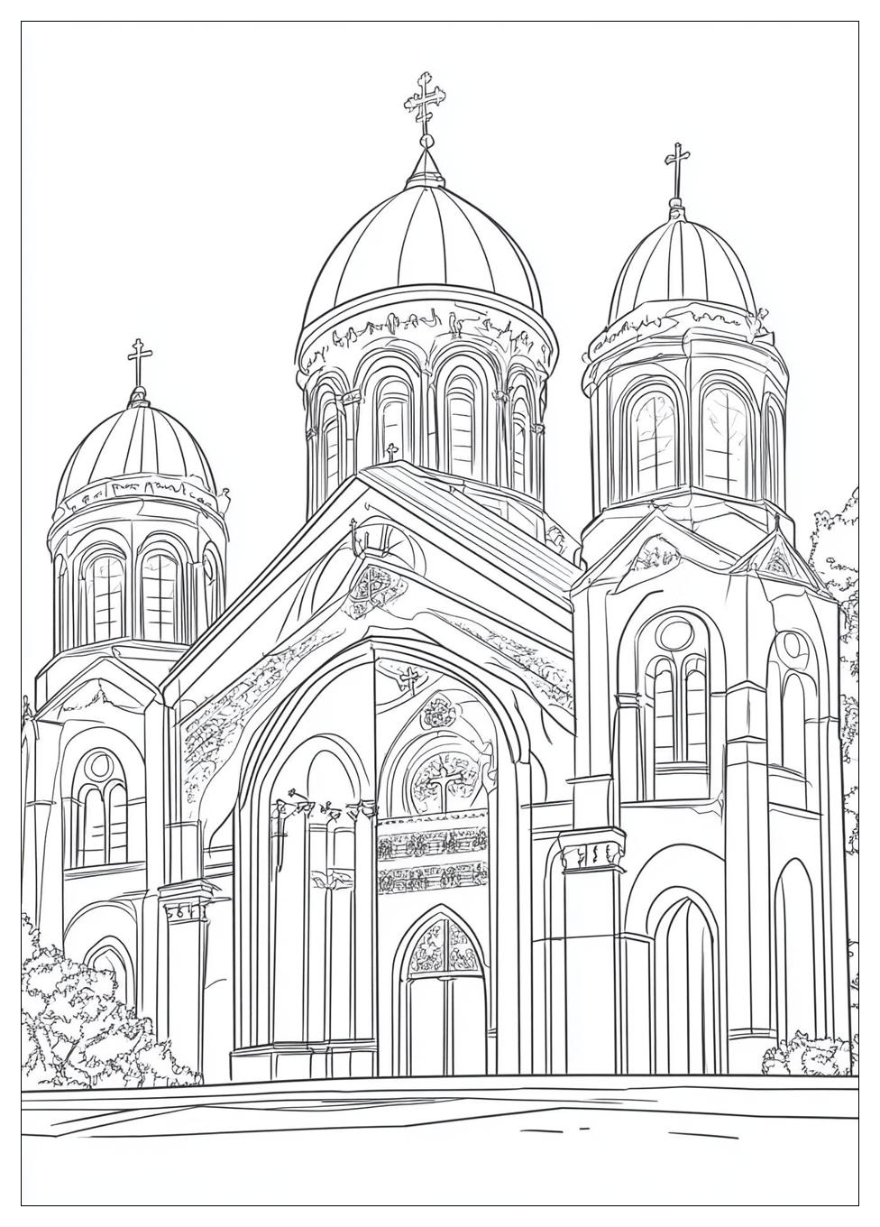 Disegni Monastero Da Colorare 24